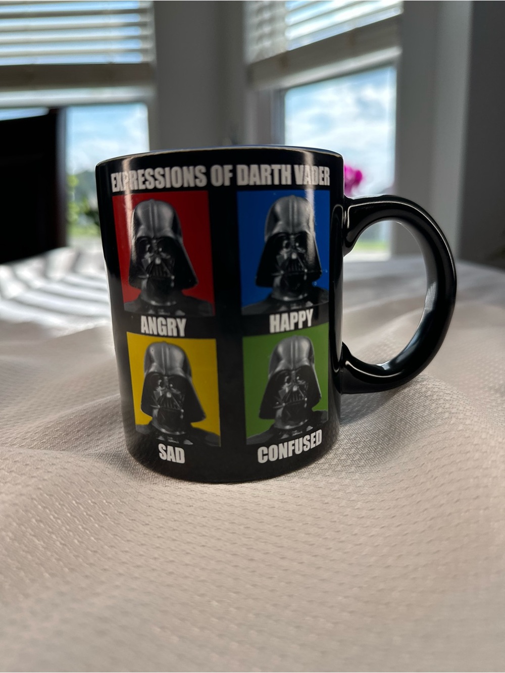 Star Wars Mug with Darth Vader Panels